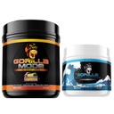 Gorilla Mode Pred treningom (BlackBerry Lemonade) + HydroPrime Glycerol Pred vadbo - Celovit sklop za hiperhidracijo, črpalko, moč, vzdržljivost in termoregulacijo
