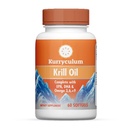 Kril Oil 500 mg – Omega-3 z visoko potentnostjo (EPA & DHA), brez burpla Edinstveno majhnih 60 softgels, bogata z astaksantinom, trajno pridobljena, testirana tretja stran