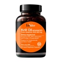 Povabite Health Krill Oil Advanced - podpira kardiovaskularno in možgansko zdravje - zaloge EPA, DHA, Astaksantin in Omega-3 fosfolipidi - 60 kapsul