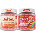 LILICARE BUNdle Vitamin D3K2 Gumiji za otroke in D3K2 Gumiji za odrasle