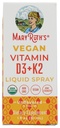 Mary Ruth je organski vitamin D3 Plus K2 Spray, 1 FZ