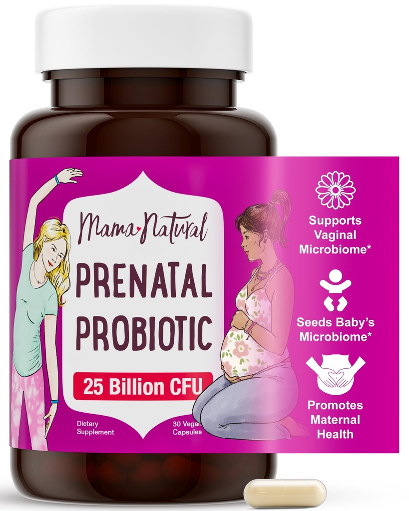 Mama naravni predporodni probiotiki za ženske – Gut & Imunska podpora za nosečnost, dojenje in postpartum* 