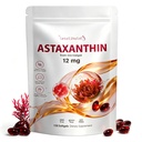 Astaksantin 12mg, 150 Softgels - 5 mesecev dobava, Astaksantin dopolnila Izvir iz sveže mikroalge, Non-GMO, Gluten brezplačno, enostaven za pogoltniti