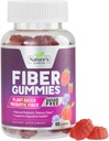 Fiber Gumies za odrasle, Sugar Free Daily 4g Gummy Fiber Supplement, Prebiotic Gummy Pregestive Health Support - Rastlinski topni žveči, Prebiotiki podpira regularnost in prebave - 60 Gumies