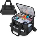 Trunab Isolated Medical Bag z nastavljivimi deli, Medicina Priskrbi vodoodporno Bag za dom, potovanja, Camping, Prazna Bag - Patented Design, Black