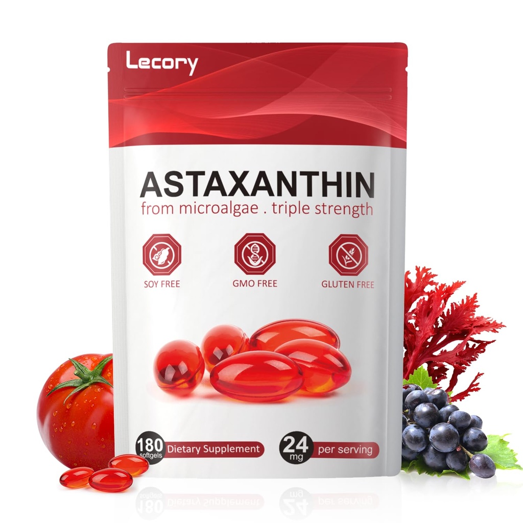 Astaksantin 24mg, 180 Softgels 