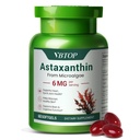 Astaksantin 6 mg, Premium astaksantin Dodatek z antioksidantom Aktivnost, Podpira oči, kožo, Joint, in imunski sistem zdravje. Sveži vir mikroalg, ne-GMO, Gluten-free - 60 kapsul