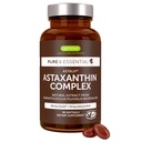 Igennus Vegan Astaksantin 4mg Kompleks z luteinom in Zeaksantinom, 90 malih kapsul, iz 42 mg astapure, naravni algae antioksidant za oči, kože in sklepov, Non-GMO, H. Pluvialis