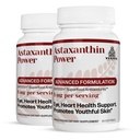 TURNER Nova Zelandija Astaksantin Moč z UAF1000+, Antioksidant dodatek, 12mg Astaksantin, 60 Serving, 2 steklenica