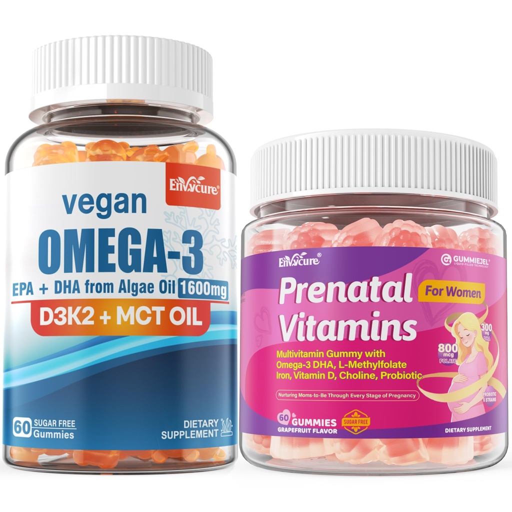 Predporodni vitamin za Womem + Omega 3 Gummies
