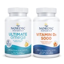 Nordic Naturals Ultimate Cognitive in gostota kosti paket - Ultimate Omega Vitamin D3 1000, Orange