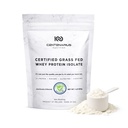 Centenarius Nutrition Grass Fed Whey Protein Unflavored Powder 500g z naravnimi aminokislinami za optimalno rast mišic, regeneracijo in učinkovitost - hladno izlit, brez dodatkov ali hormonov