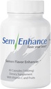 Semenhance - Naj vaš Semen okusi sadno moško formulo z Ananas & Vitamin C - Sadno-osnovni dodatek za moške - 60 kapsul