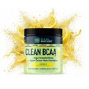 Čista BCAA - 2:1:1 Hrana Izvor BCAA Powder & Kokosova voda Elektroliti Recovery & Amino Energy Supplement - Nagrada Osvojitev Vegan Aminokisline dodatek - 30 Servis - Limonada