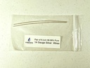 Čisti srebro generator žice – 9999 Silver Electrodes – Pred-Cut 6-Inch 14 Gauge žice – Fits LifeForce Generators