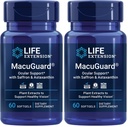 Life Extension MacuGuard Okular Support with Saffron & Astaksantin – Eye Health Supplement for Health Vision – z Luteinom, zeaksantinom, Mezo-zeaksantinom – Gluten-free, Non-GMO – 60 kapsul
