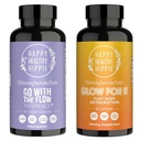 Happy Healthy Hippie Glow za to Astaksantin dopolnilo & Pojdi z Flow Perimenopavze dopolnila za ženske