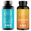 Happy Healthy Hippie Glow za to Astaksantin dodatek & Zen znova Cortisol Manager