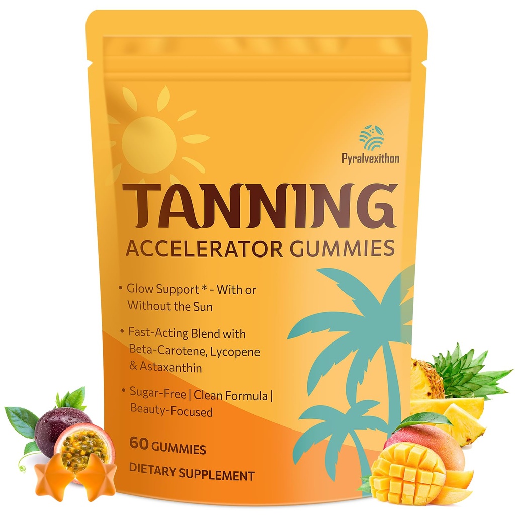 Tanning Gumies z astaksantin za ženske in moške 