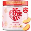 Peach Perfect Kreatin monohidrat v prahu, Glute Builder Kreatin za ženske s kolagenom, BCAA, 5g Vegan mikroniziran kreatin na obrok, za energijo, podpora mišic, 30 SVG, Peach Flavor