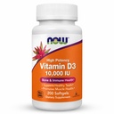 NOW Foods Supplements, Vitamin D-3 10.000 IU, Najvišja moč, Strukturna podpora*, 200 Softgels