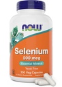 Zdaj Foods Selen 200mcg Kapsule, 300 Count - L Selenometionin Mineral Supplement za ženske in moške - Veg Caps, Non-GMO, Vegan prijazno, Yeast-free