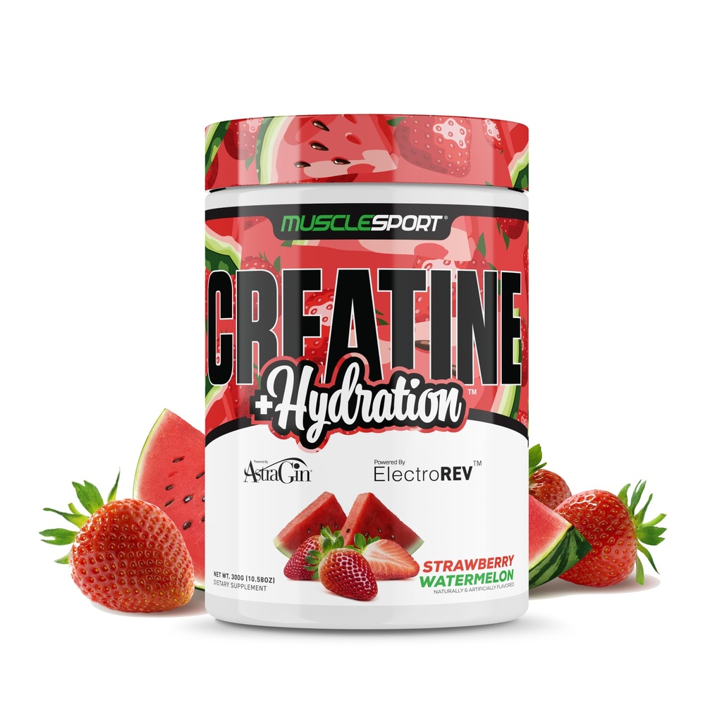 Musclesport Kreatin Hidracija 300g (Melona jagode)