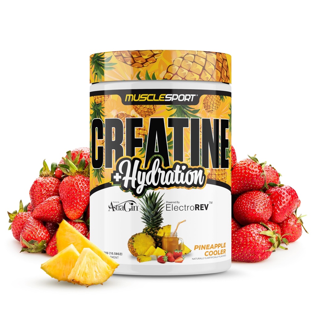 Musclesport Kreatin Hidracija 300g (hladilnik iz pineapple)