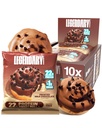 Legendarna živila Cimet Roll 22g Beljakovinske čokoladice – Gluten-free, Nizka vsebnost ogljikovih hidratov – Sweet Zero Sugar Prigrizek, Keto-prijazno – 10-Pack High Protein Pre- ali Post-Workout Nutrition Bars - Mleko Čokolada