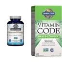 Vrt življenja Dr. Oblikovano Napredno Omega ribje olje & vitamin B kompleks - Vitaminska koda Surov B kompleks - 120 Veganske kapsule