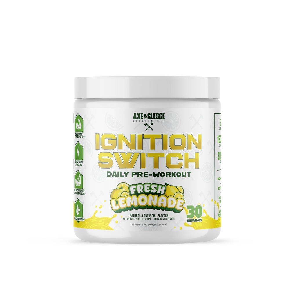 Axe & Sledge Vžig Zamenjaj preworkout 
