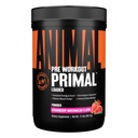 Animal Primal Muscle Hydration + Preworkout Powder – Vsebuje beta Alanin, 3DPump, kofein in elektroliti – Izboljša energijo, fokus, vzdržljivost in absorpcijo – Jagodna lubenica aroma, 17.9 oz