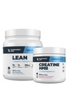 Transparent Labs Lean Pred-World (30 strežbi, Blue Raspberry) & Creatine HMB (30 strežnice, Jagodna limonada)