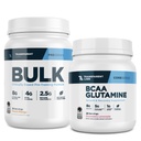 Prozorni laboratoriji pred treningom (30 strežnikov, Peach Mango) & BCAA Glutamin (30 strežnikov, jagodna limonada)