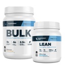 Transparent Labs razsutem stanju pred treningom (30 strežbi, Peach Mango) & Lean Pred-workout (30 strežbi, Modra malina)