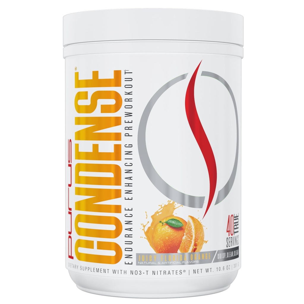 Purus Labs Condense Endurance & Pump izboljšanje pred vadbo v prahu 