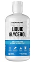 Jacked Factory Liquid Glicerol Cell Volumen Hyper Hydrotor - Črpalka Pred vadbo z Vegan Glicerol za mišične črpalke, & Moč - 60 Serving, Nearomated