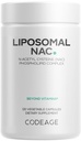 Koda Liposomski NAC dodatek - N-Acetil L-Cystein Amino Acid - 2 meseca dobava - Free-Form NAC - Fosfolipid Complex - Vegan, Ne-GMO, Gluten-free, Dairy-free - 120 kapsul