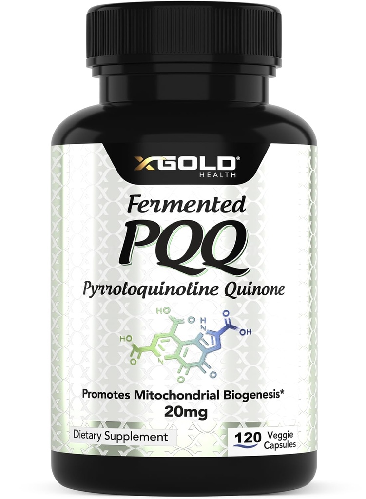Fermentirani PQQ (99,7%+ Pure) – mitohondrijska podpora, energijska okrepitev, zdravje srca in možganov, boljši spanec – ne-GMO dodatek