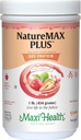 Maxi-Health NatureMAX PlusTM Energy Support Drink Soy Protein Powder - Sugar Free Dietni dodatek - 20g Beljakovine na strežbo - Naravna jagodna aroma - Kosher Vitamin - 1lb