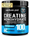 Venture Pal 100% Pure Micronized Creatine Monohydrate Powder 5g Per Serving