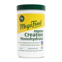 MegaFood Micronized Kreatin Monohidrat v prahu - Unflavored Post & Pre Wordout v prahu za moške in ženske - Kognitivna in vaja podpora zmogljivosti - NSF Certified for Sport- 500 Grams, 100 Servings