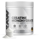 RAW Nutrition Kreatin monohidrat v prahu, nearomatiziran (30 serviranja) - Mikroniziran kreatin monohidrat dopolnilo za vadbo, izgradnjo mišic in moči - Kreatin v prahu za moške in ženske