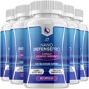 Nano Defense Pro Probiotic Supplement - NanoDefense Pro Advanced Formula za zdravo podporo za nohte Kapsule Največja moč Moški (5 Pakiranje - 300 kapsul)
