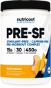 Nutricost Stim-free Pred-World, 30 Serving (Peach Mango) - Kofein Free, Stimulant Free, Non-GMO, Gluten Free