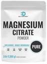 DEAL DOPOLNILO Magnezijev Citrat Powder 500mg, 3lbs – Nearomatizirana, enostavno Absorbirana – Prečiščeni sled mineral za mišice, srce, & Prebavna podpora – En dan, Ne-GMO, Filler brezplačno