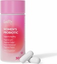 Vaginalni probiotiki za ženske 100 milijard CFU z brusničnim ekstraktom za pH ravnovesje in podporo UTI, Plus Prebiotiki & Lactobacillus, Trojna akcija za vaginalno, urinarno in črevesno zdravje, 30 kapsul
