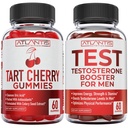 Atlantis Nutrition Tart Cherry 60 Gummies + Testosteron Booster 60 Gummies