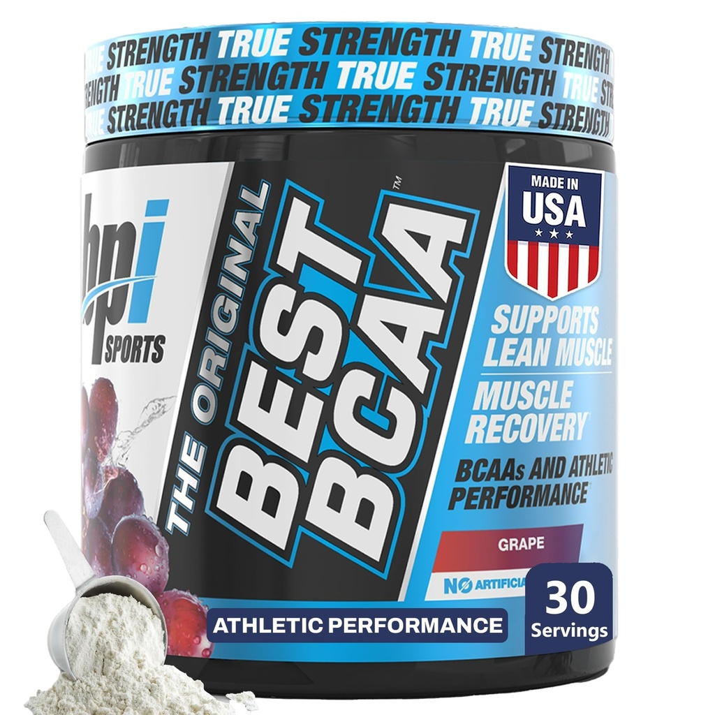 BPI Sports Best BCAA Powder - Podpora za obnovo mišic - razvejane verige aminokislin 
