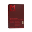 Mdrive Boost in Burn Testosteron Booster in Fat Burner za moške, energijo, moč, Stress Relief, KSM-66 Ashwagandha, Chromax, 60 kapsul